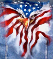Dipinto su Jeans